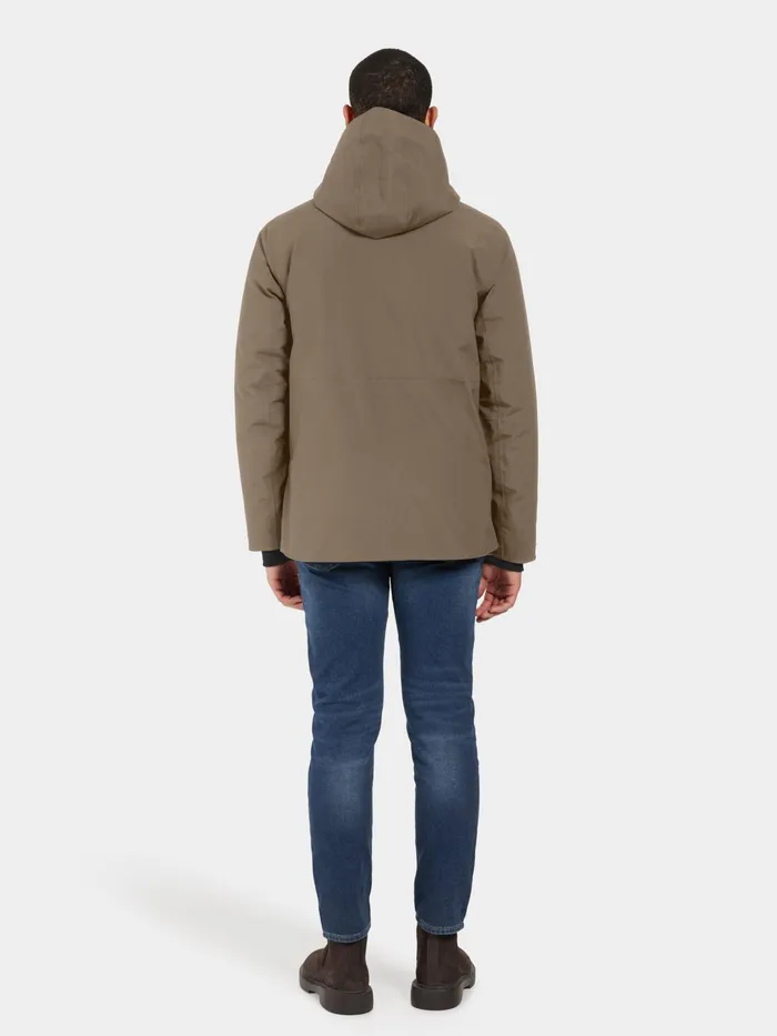 Men Adam Jacket Walnut Didriksons Autumn Jackets