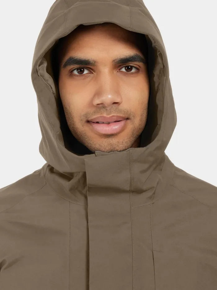 Men Adam Jacket Walnut Didriksons Autumn Jackets