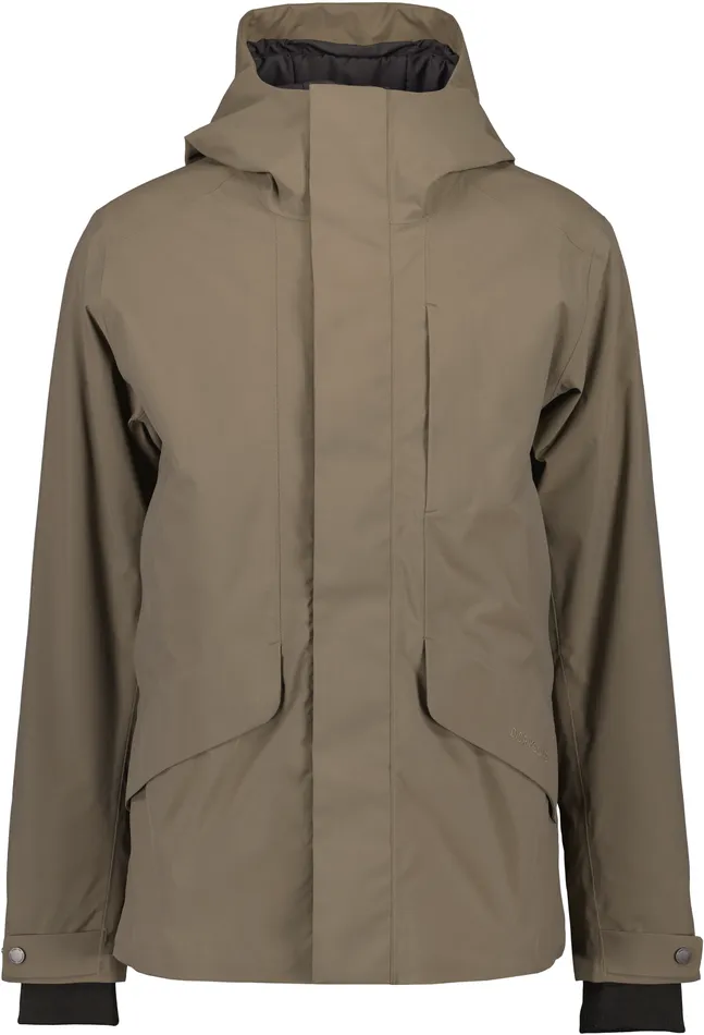 Men Adam Jacket Walnut Didriksons Autumn Jackets