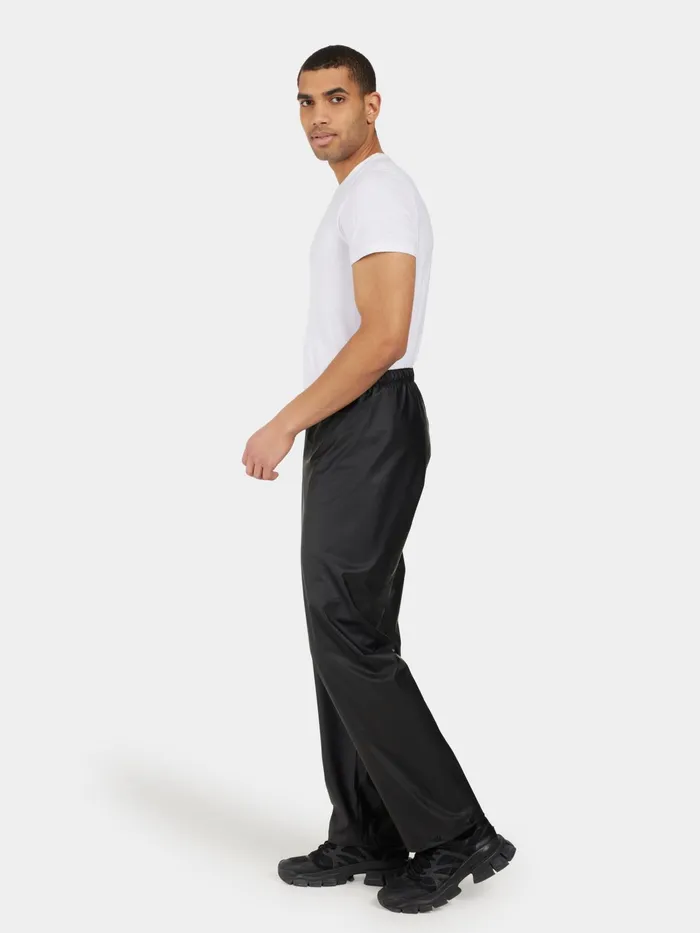 Men Avon Unisex Pants Black Didriksons Waterproof Trousers
