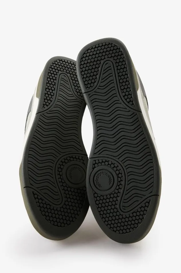 Men B300 Light Oysterlight Ecru Fred Perry Shoes
