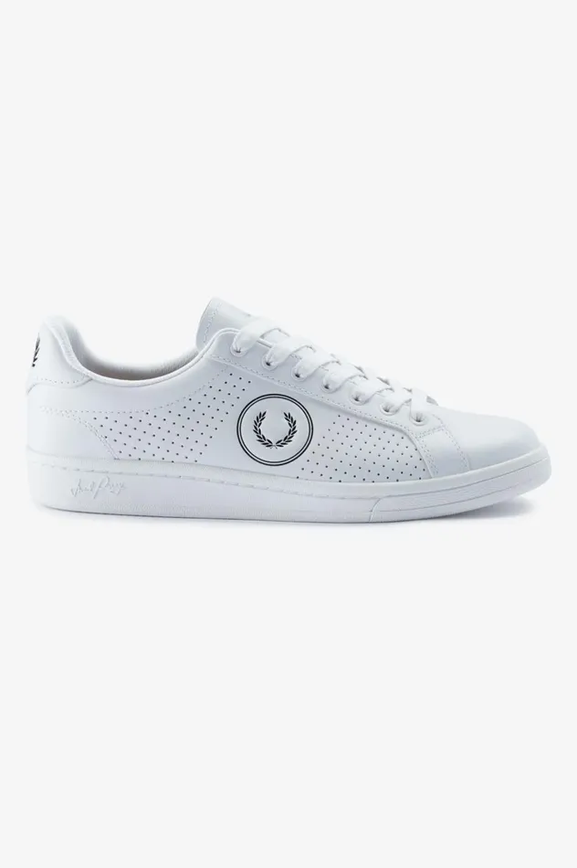 Men B721 Snow Whiteseagrass Fred Perry Shoes