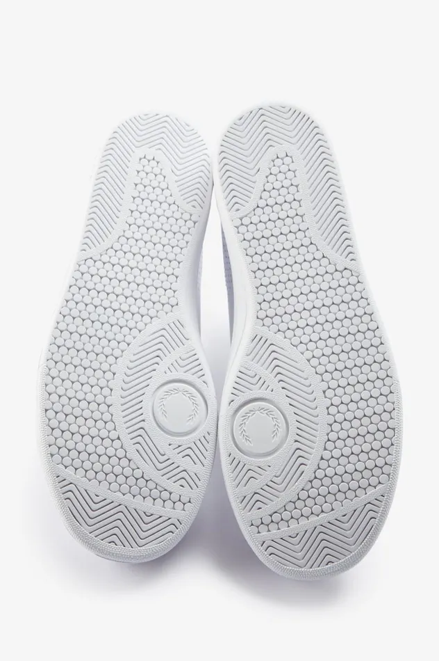 Men B721 Snow Whiteseagrass Fred Perry Shoes