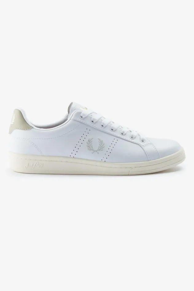 Men B721 Whitelight Oyster Fred Perry Shoes