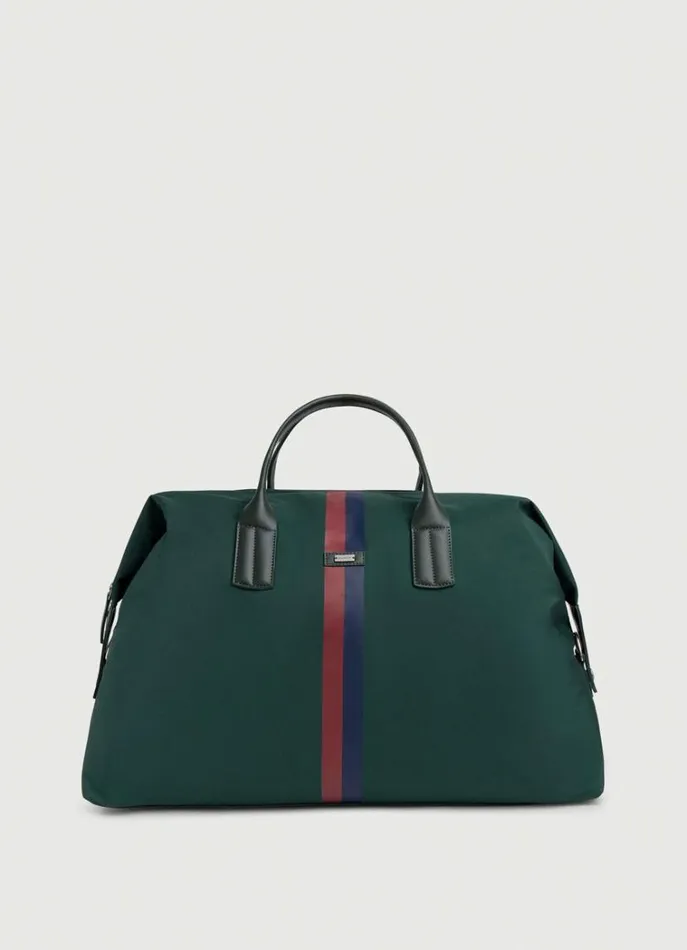 Men Bags and Luggage Hackett London Ledbury Travel Bag Green