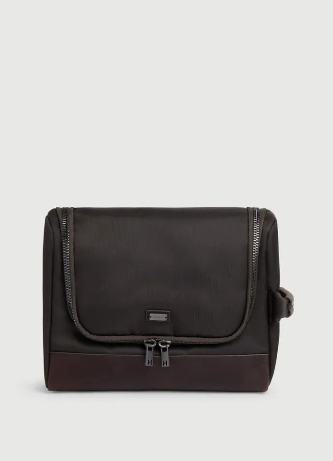 Men Bags and Luggage Hackett London Utility Washbag Khakibrown