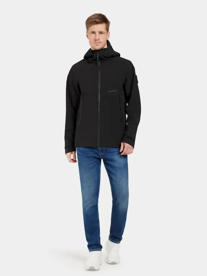Men Bob Jacket Black Didriksons Spring Jackets