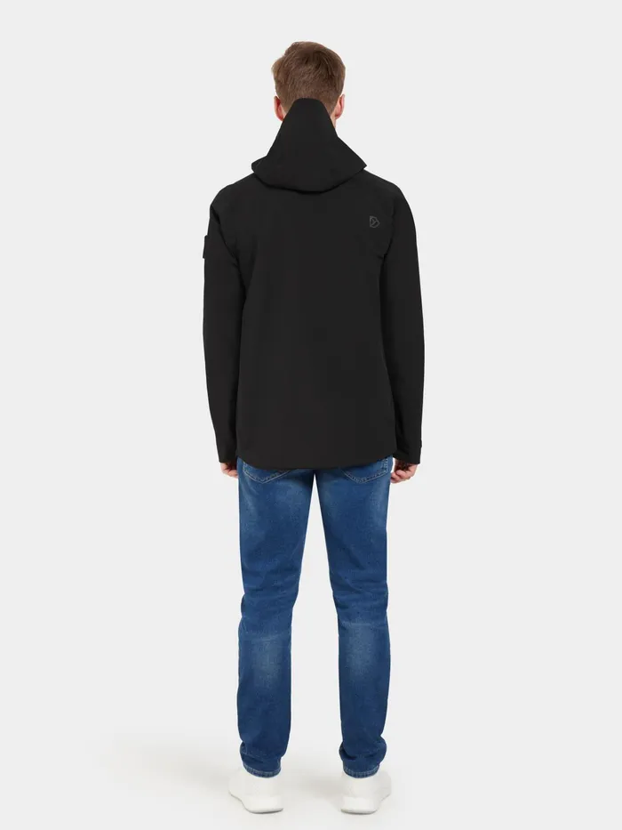 Men Bob Jacket Black Didriksons Spring Jackets