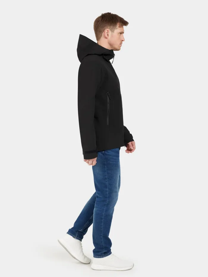 Men Bob Jacket Black Didriksons Spring Jackets