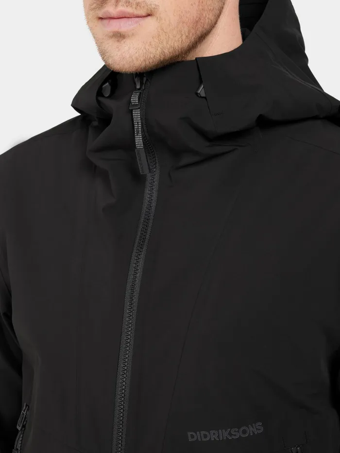 Men Bob Jacket Black Didriksons Spring Jackets
