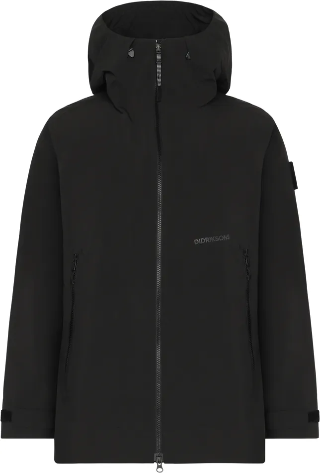 Men Bob Jacket Black Didriksons Spring Jackets