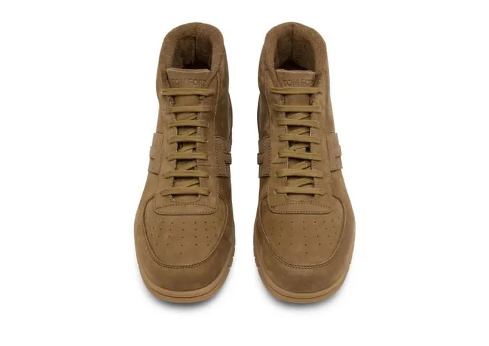 Men Boots Tom Ford Nubuck Connor Desert Boot Dark Sand Amber Men Boots Tom Ford Nubuck Connor Desert Boot Dark Sand Amber