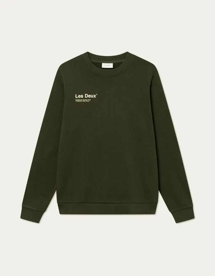 Men Brody Sweatshirt 20 8211 RosinIvory Les Deux HoodiesSweatshirts