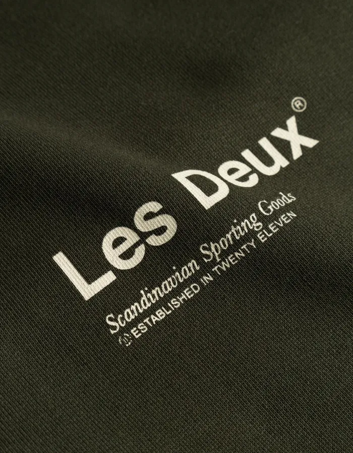 Men Brody Sweatshirt 20 8211 RosinIvory Les Deux HoodiesSweatshirts