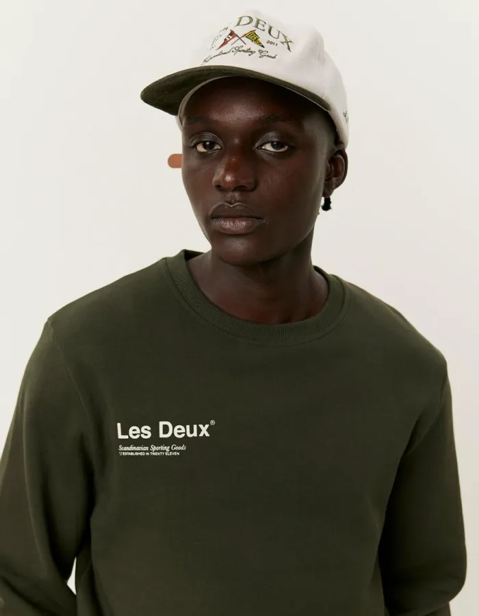 Men Brody Sweatshirt 20 8211 RosinIvory Les Deux HoodiesSweatshirts