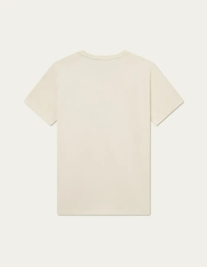 Men Bruno Cat TShirt 8211 Ivory Les Deux Tshirts