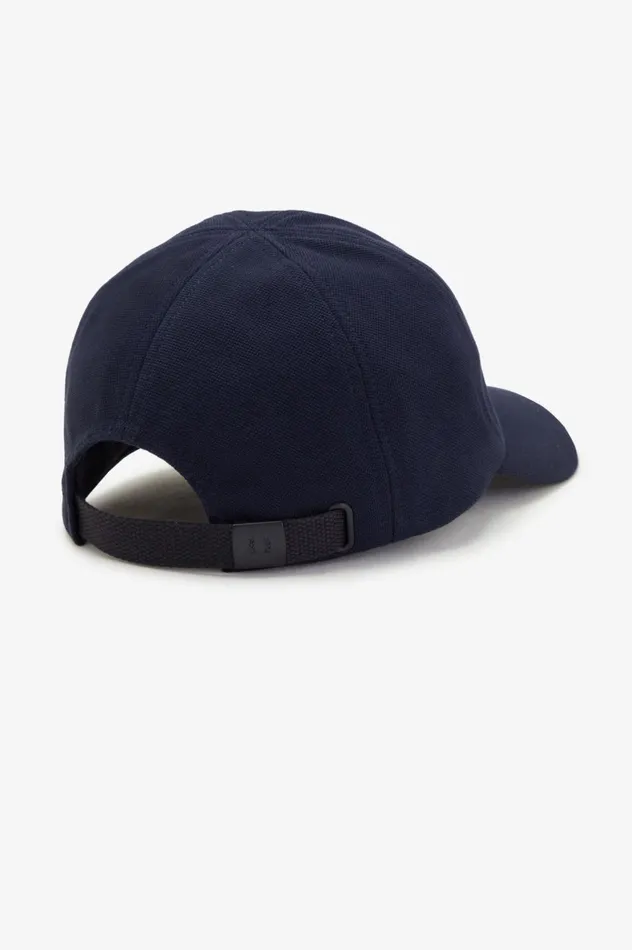 Men Classic Piqu Cap Navydark Caramel Fred Perry Accessories