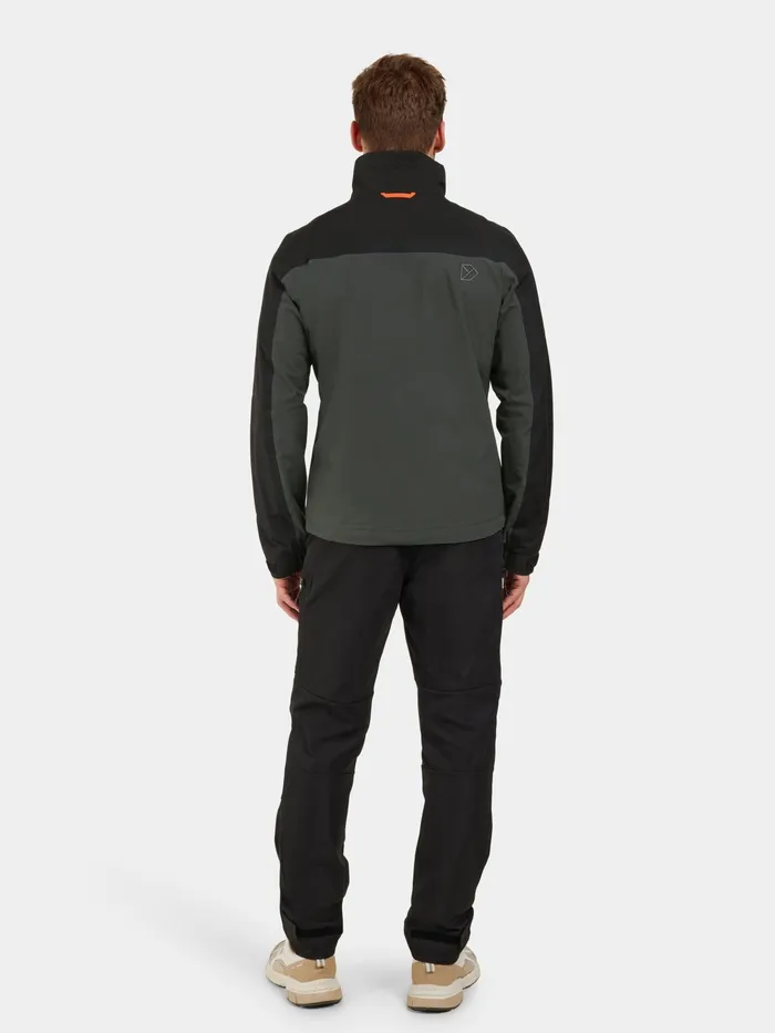 Men Coal Black Didriksons Spring Jackets
