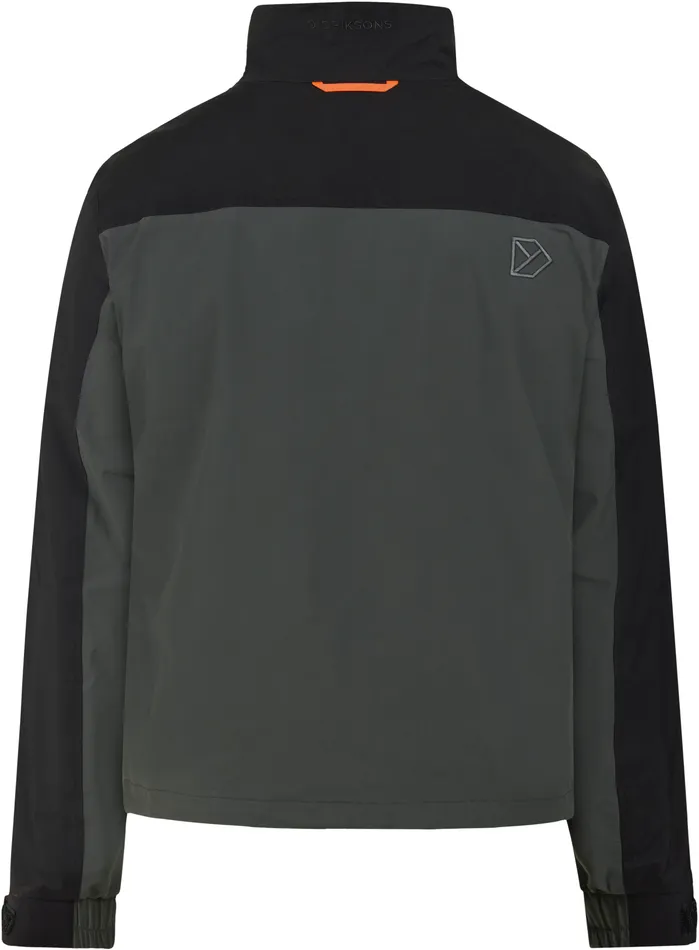 Men Coal Black Didriksons Spring Jackets
