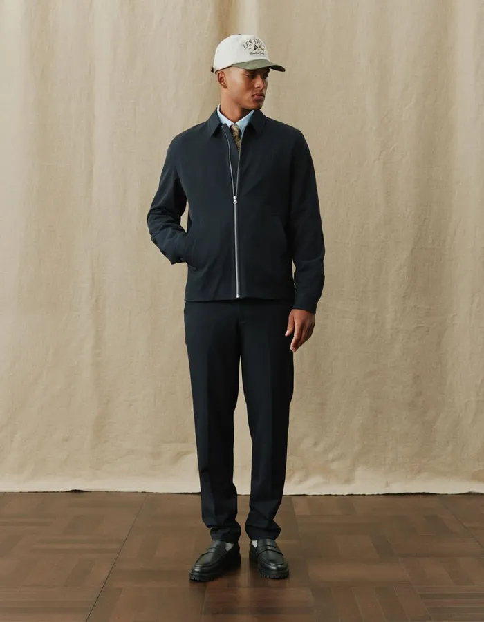 Men Como Coach Jacket 8211 Navy Les Deux JacketsCoats