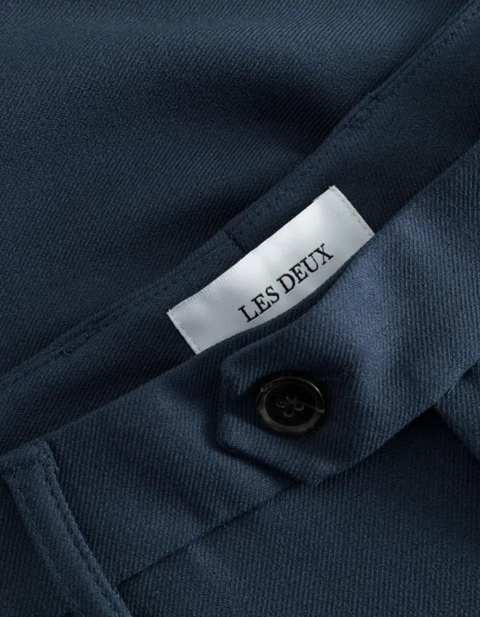 Men Como Suit Pants 8211 Seasonal 8211 Dark Indigo Les Deux Pants