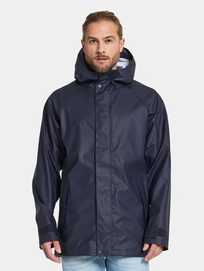 Men Darwin Jacket Galon Dark Night Blue Didriksons Autumn Jackets