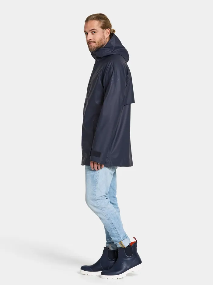 Men Darwin Jacket Galon Dark Night Blue Didriksons Autumn Jackets