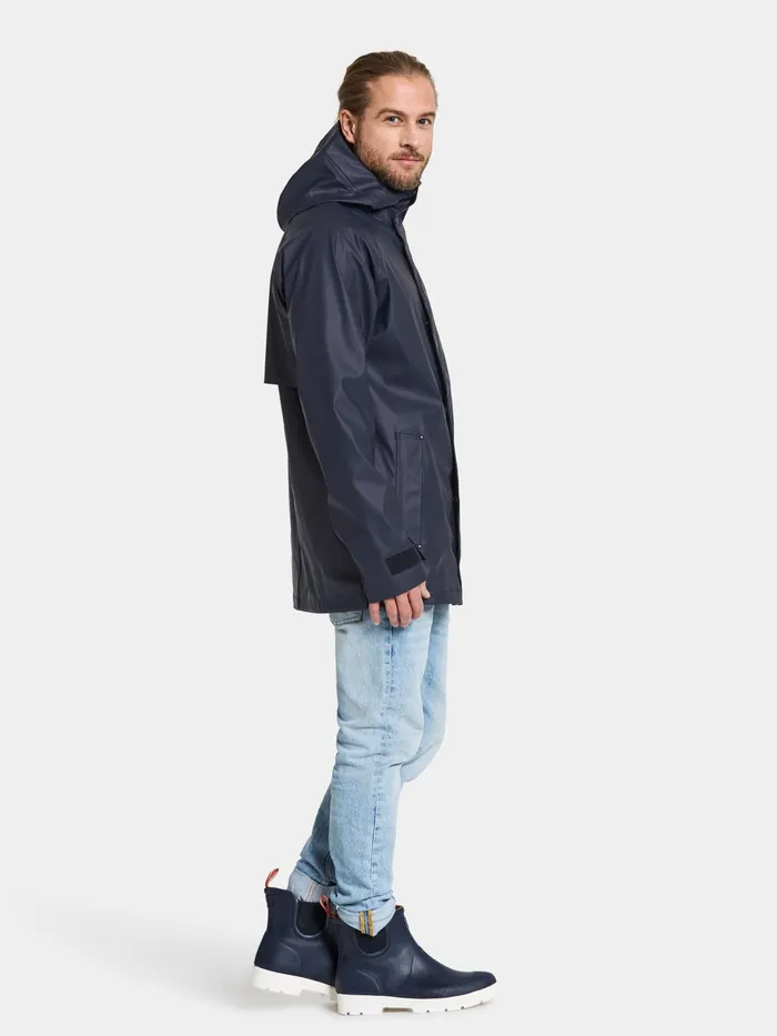Men Darwin Jacket Galon Dark Night Blue Didriksons Autumn Jackets