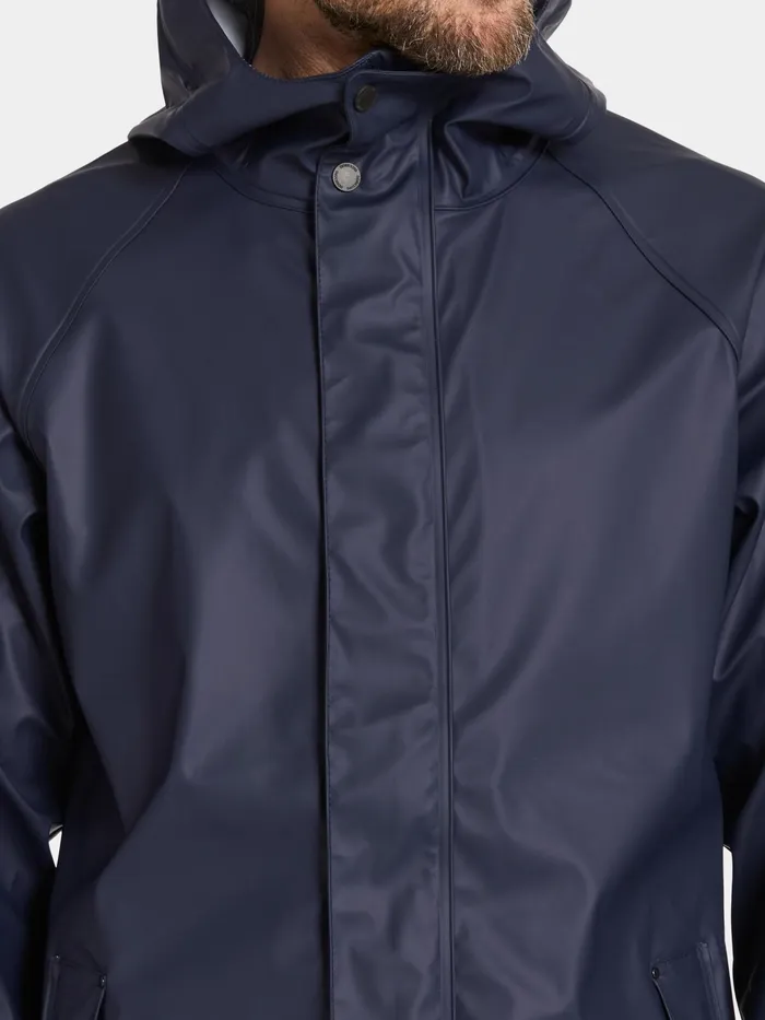 Men Darwin Jacket Galon Dark Night Blue Didriksons Autumn Jackets