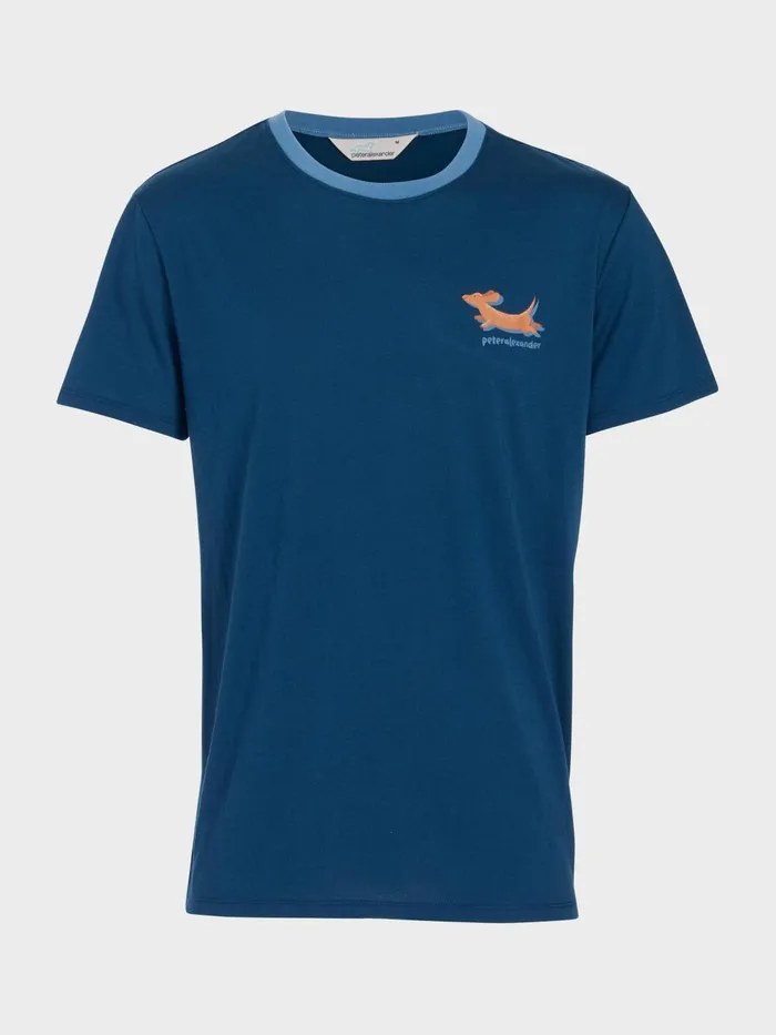 Men Dashing Penny Tee Navy Peter Alexander Tops