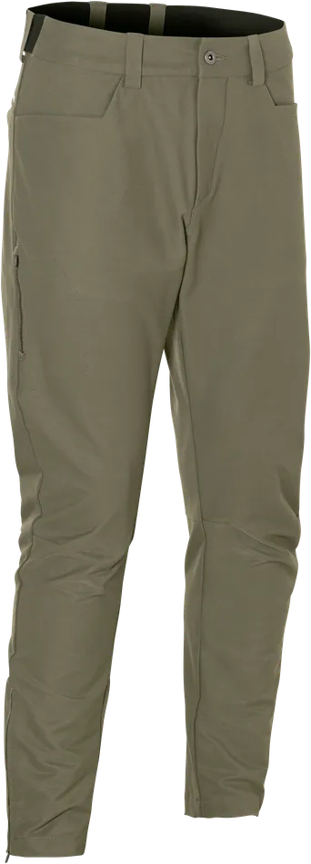 Men Dennis Pants Fog Green Didriksons Walking Trousers