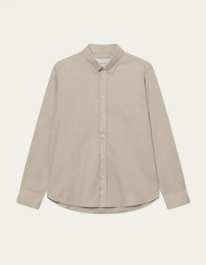 Men Desert Shirt 8211 Light Desert Sand Melange Les Deux ShirtsOvershirts