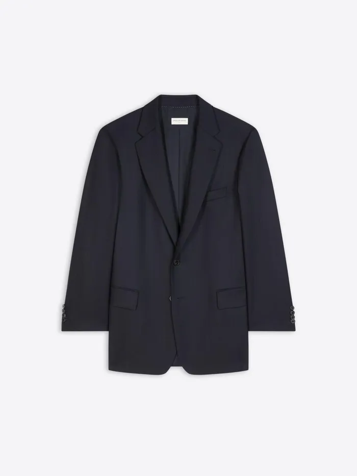 Men Dries Van Noten Blazers Loose Fit Blazer