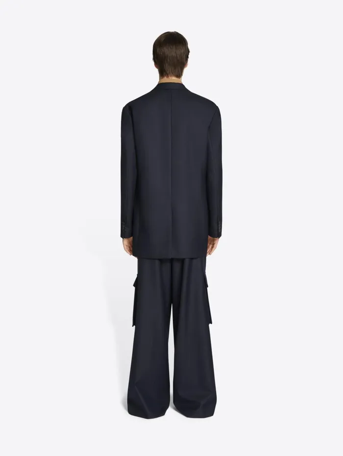 Men Dries Van Noten Blazers Loose Fit Blazer