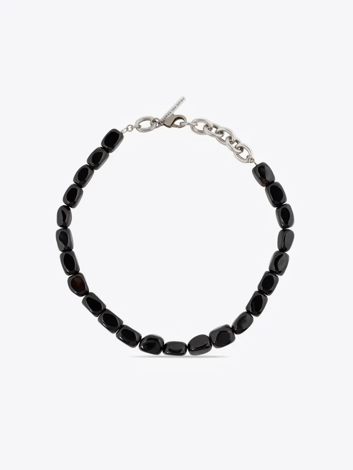 Men Dries Van Noten Jewelry Natural Stone Necklace