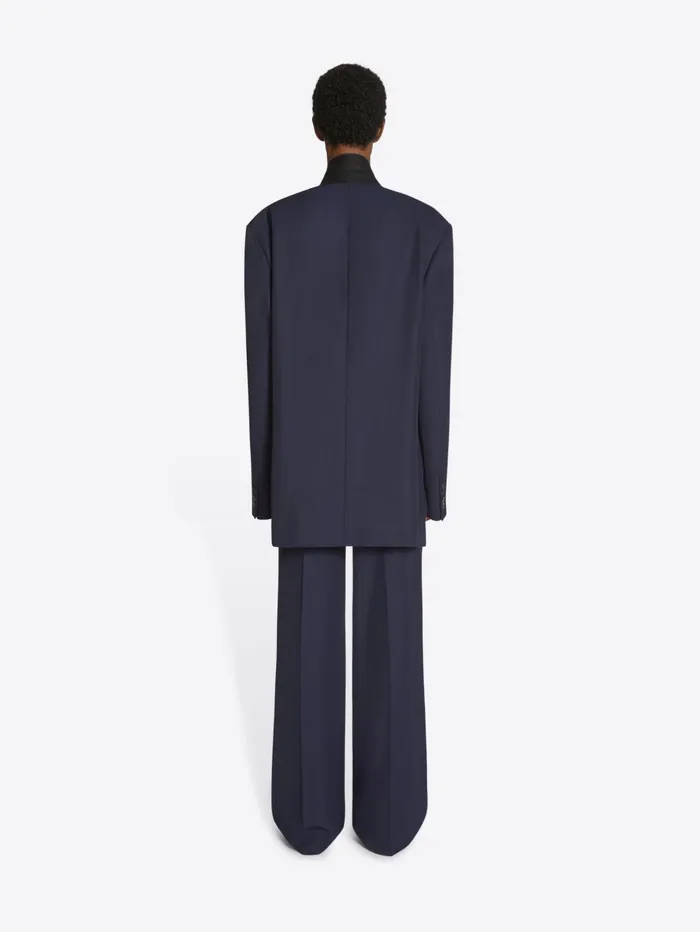 Men Dries Van Noten Pants Wool Flared Pants
