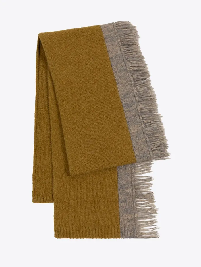 Men Dries Van Noten Scarves and Foulards Bicolor Scarf