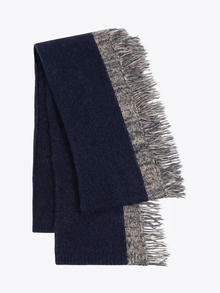 Men Dries Van Noten Scarves and Foulards Bicolor Scarf
