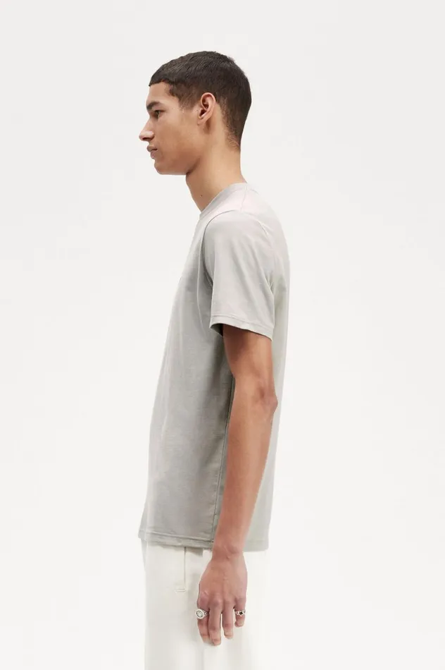 Men Embroidered TShirt Limestone Fred Perry TShirts