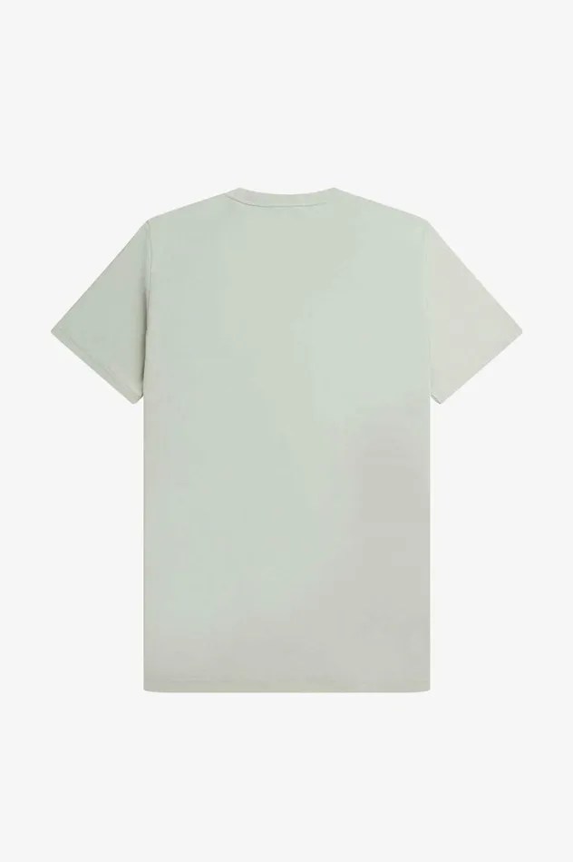 Men Embroidered TShirt Limestone Fred Perry TShirts