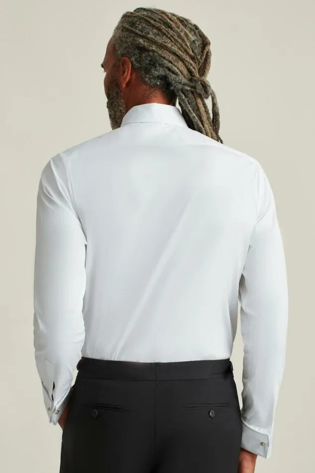 Men Empire Stretch Tuxedo Shirt White Bonobos Formal Dress Shirts