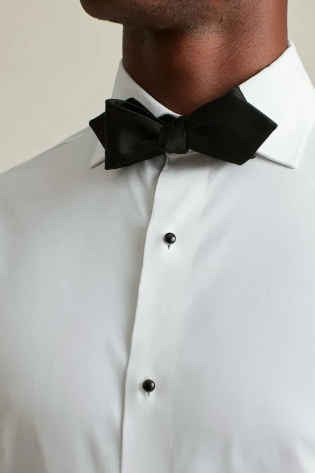 Men Empire Stretch Tuxedo Shirt White With Studs Bonobos Formal Dress Shirts