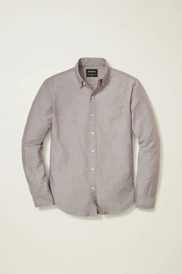 Men Everyday Oxford Shirt Vineyard Bonobos Business Casual Shirts