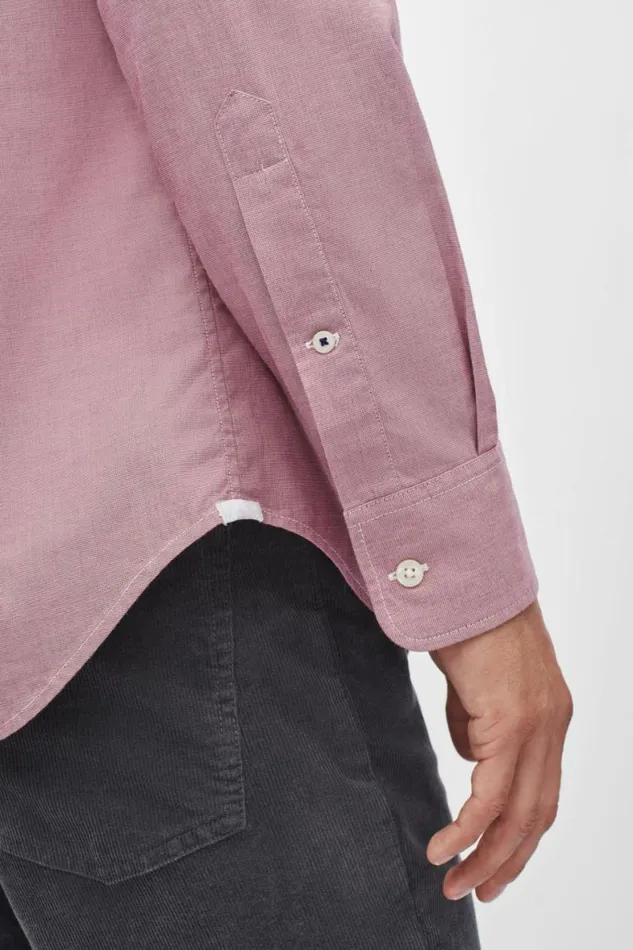 Men Everyday Shirt Burgundy Bonobos Business Casual Shirts