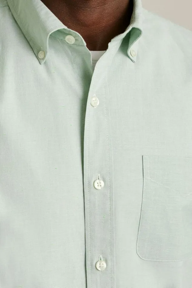 Men Everyday Shirt English Ivy Green Texture Bonobos Business Casual Shirts