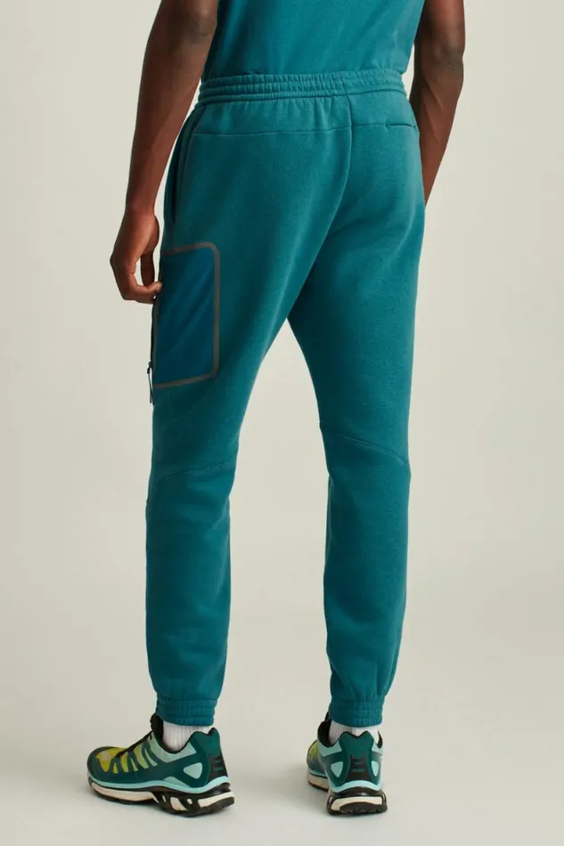 Men Fleece Sweatpant Turquoise Bonobos Joggers and Athleisure