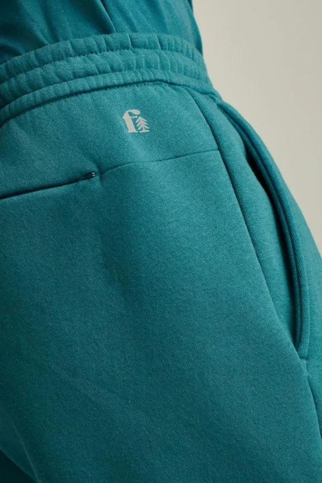 Men Fleece Sweatpant Turquoise Bonobos Joggers and Athleisure