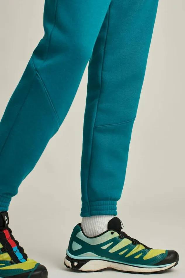 Men Fleece Sweatpant Turquoise Bonobos Joggers and Athleisure