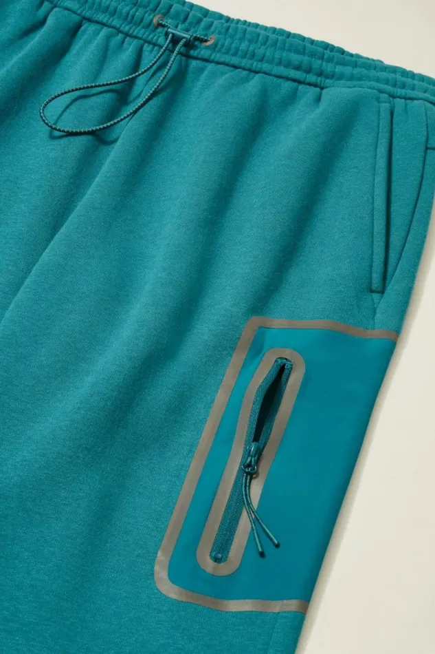 Men Fleece Sweatpant Turquoise Bonobos Joggers and Athleisure