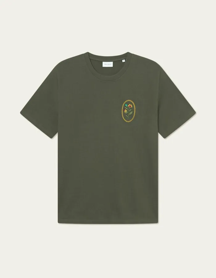 Men Geoffroy TShirt 8211 Forest Green Les Deux Tshirts